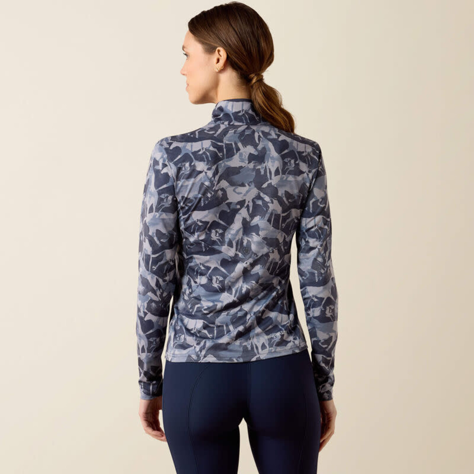 Ariat Ariat Trainingsshirt Dames Lunaveil Paardenprint