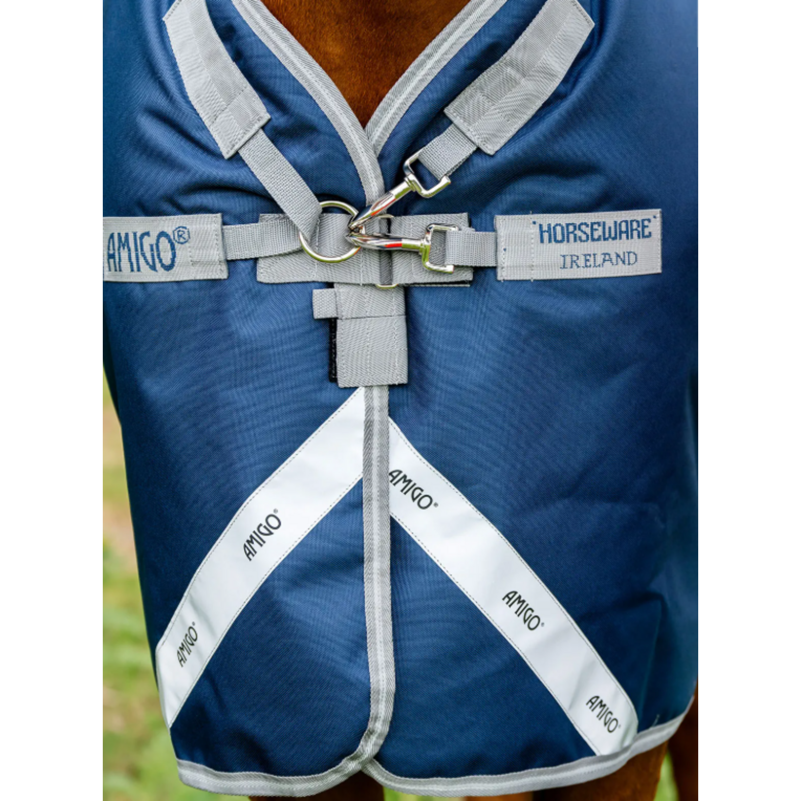 Horseware Amigo 1200D Plus Turnout 100Gr Navy/Grey
