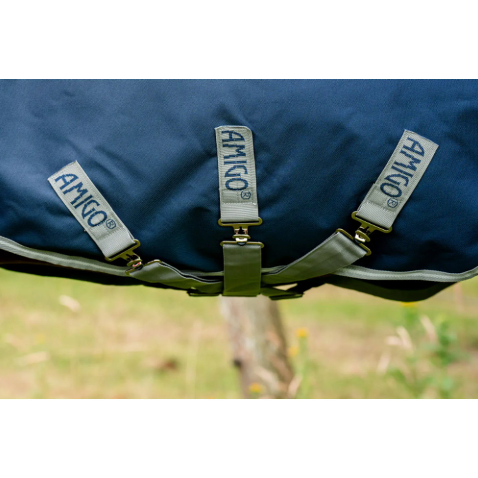 Horseware Amigo 1200D Plus Turnout 100Gr Navy/Grey