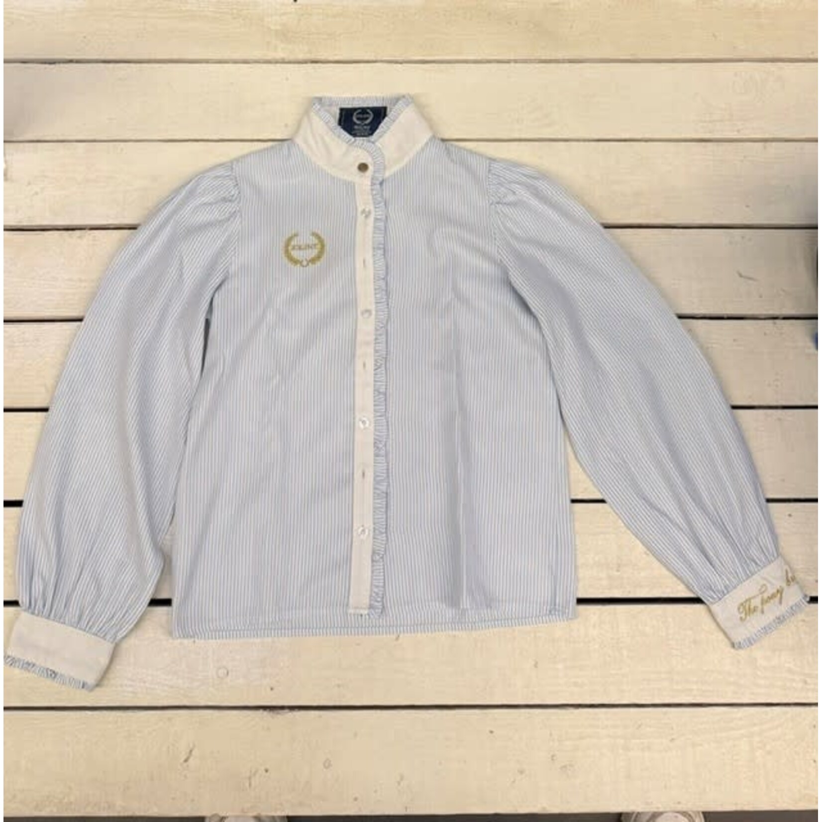 2e Hands 155 - 152 Joline Blouse 11 - 12j Blauw-Wit