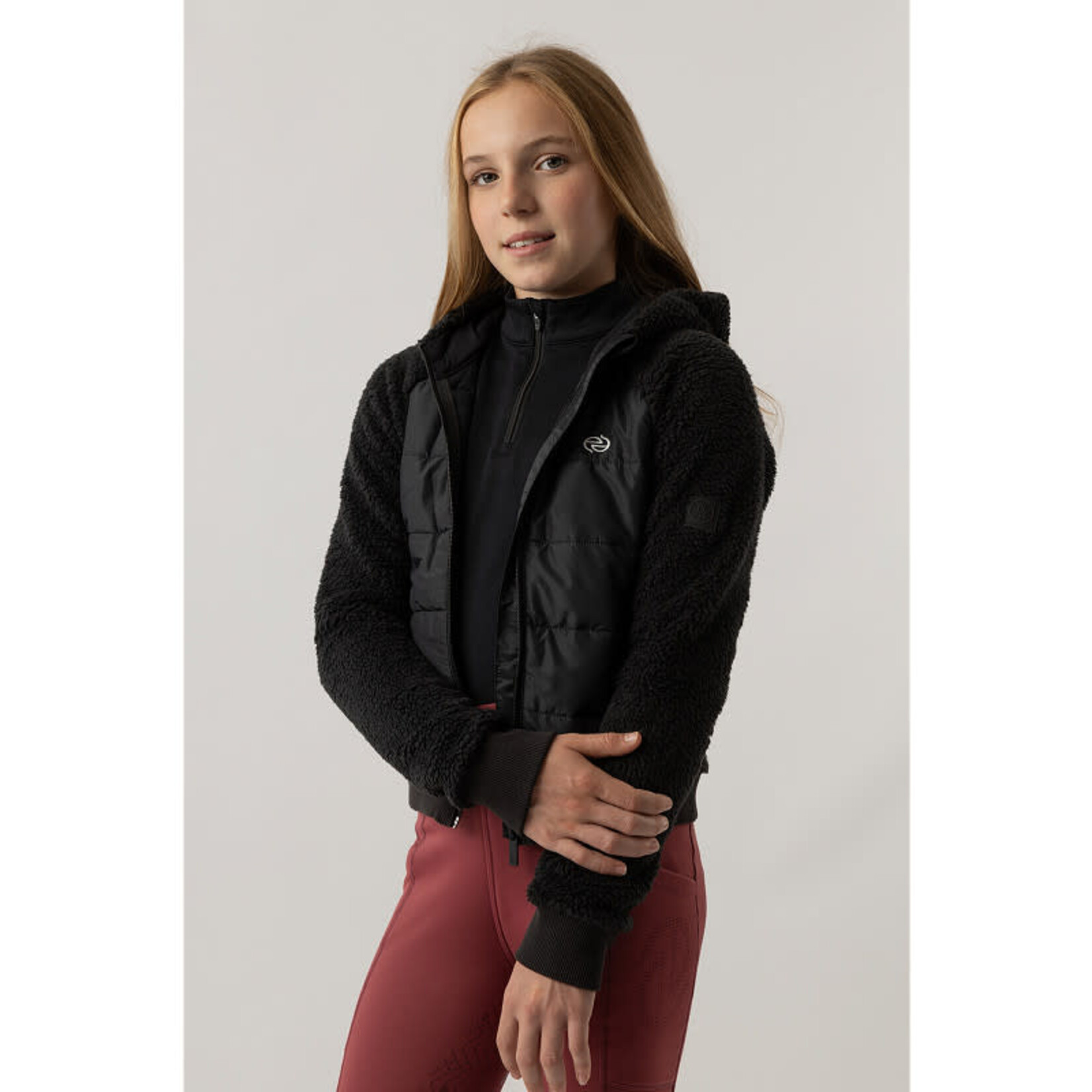 BR BR Eevolv Soft Combi Jas Lola Zwart