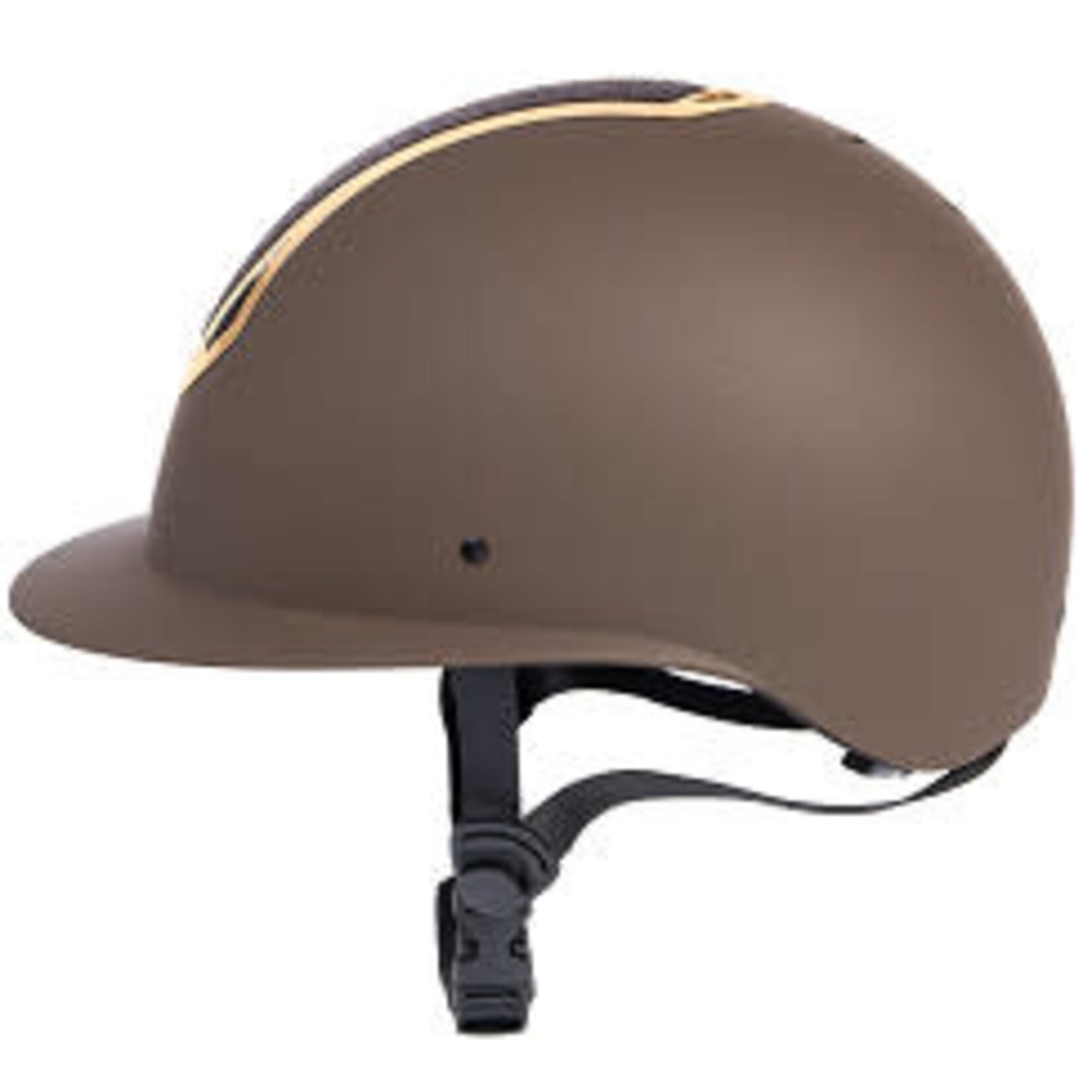 Harry's Horse HH Veiligheidscap Pro F1 Matt Sparkle Bruin/Goud