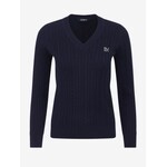 LeMieux Lemieux Cora Kabeltrui met V-hals Navy
