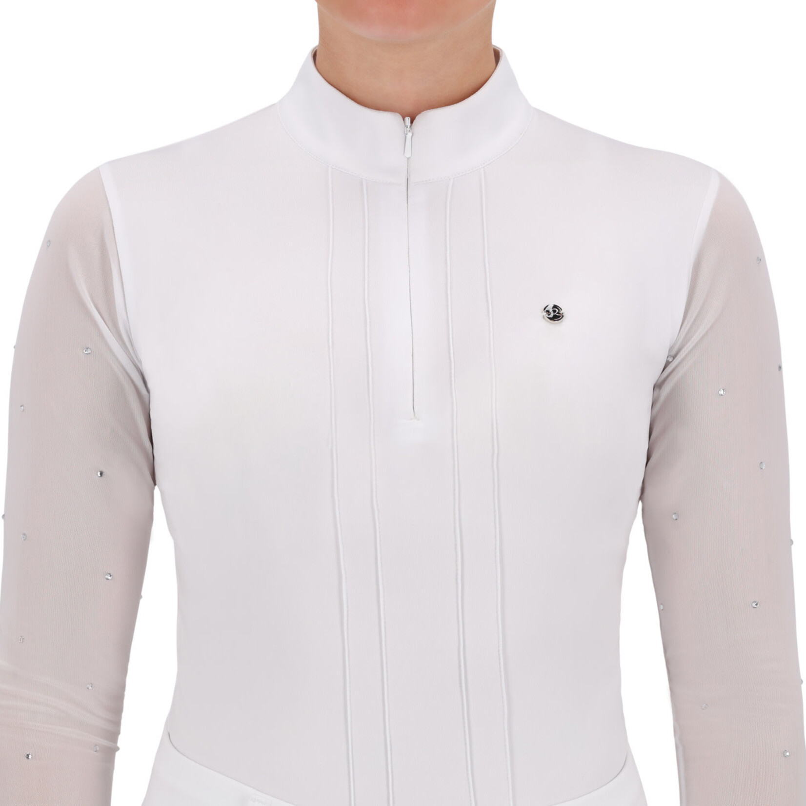 QHP QHP Wedstrijd Shirt Sennah Wit