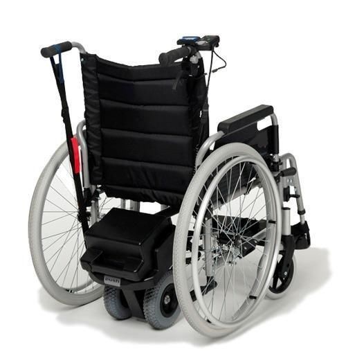 Wasserette Pennenvriend Schuur V-Drive Elektrische ondersteuning voor rolstoel - Mega-Mobility.be