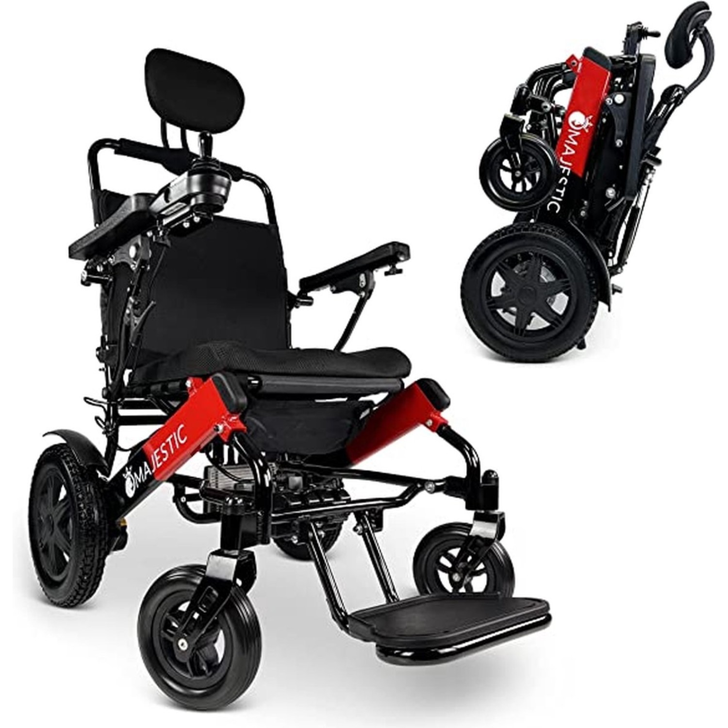 luchthaven Vlek Overeenstemming IQ-9000 elektrische rolstoel met afstandsbediening en rugleuning -  Mega-Mobility.be