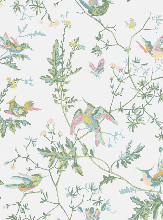 Cole & Son Behang Hummingbirds 100/14069 - Coloredwalls Cole & Son Behang Hummingbirds 100/14069 - Coloredwalls