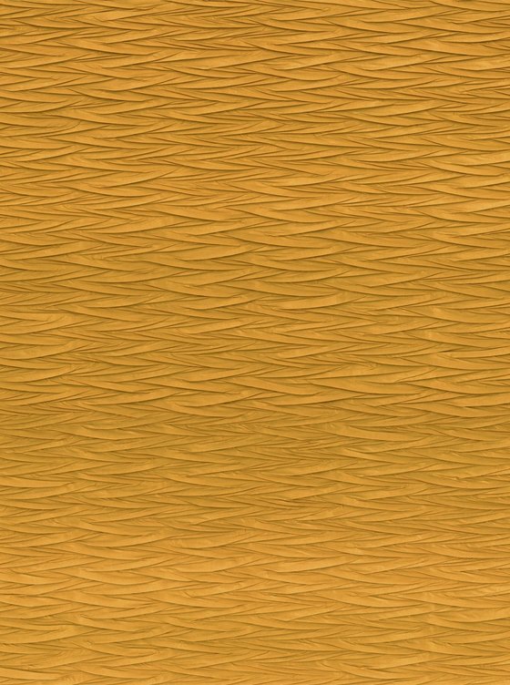 Afkorting Rubber knoflook Okergeel behang kopen? | Luxe behang | Coloredwalls - Coloredwalls
