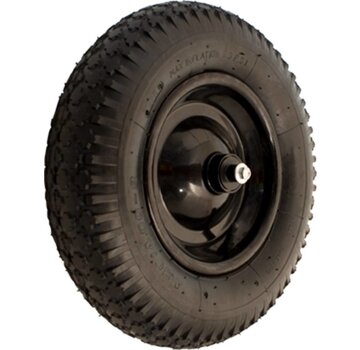 Kelfort Wiel voor kruiwagen - Zwart metalen velg