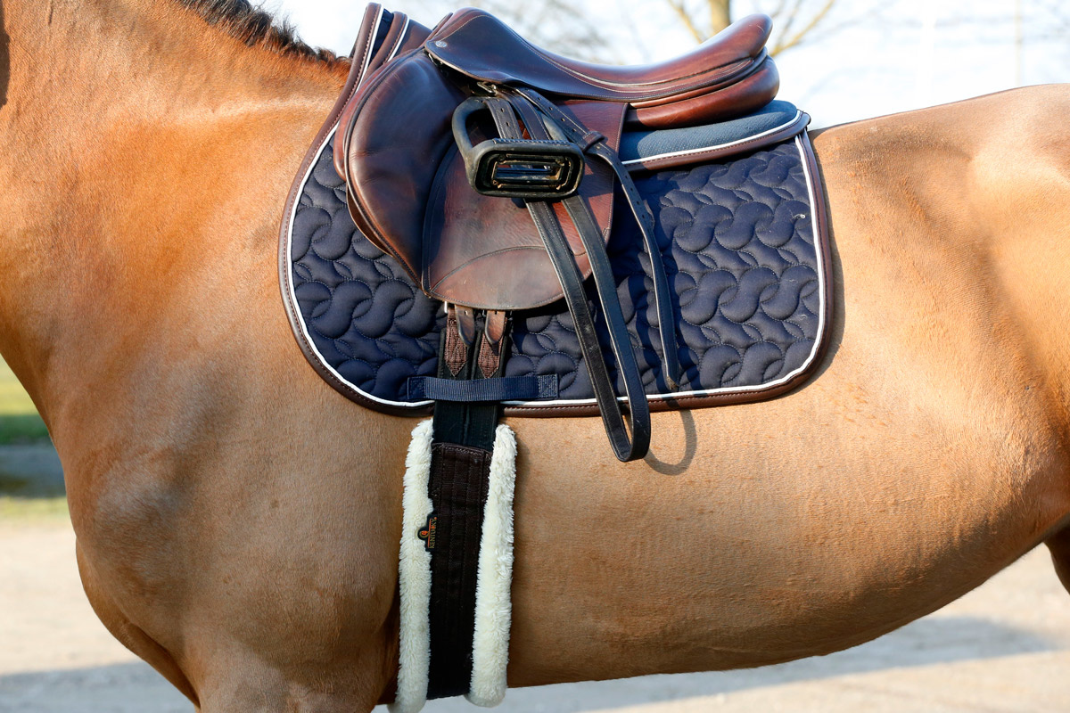 Kentucky Horsewear Sheepskin Elasticated Girth Shop at Equitogs