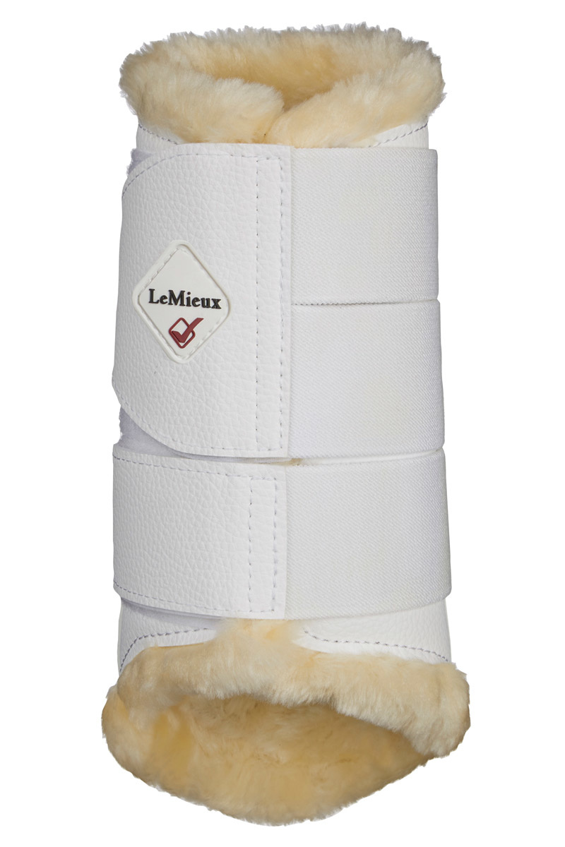 le mieux fluffy tendon boots