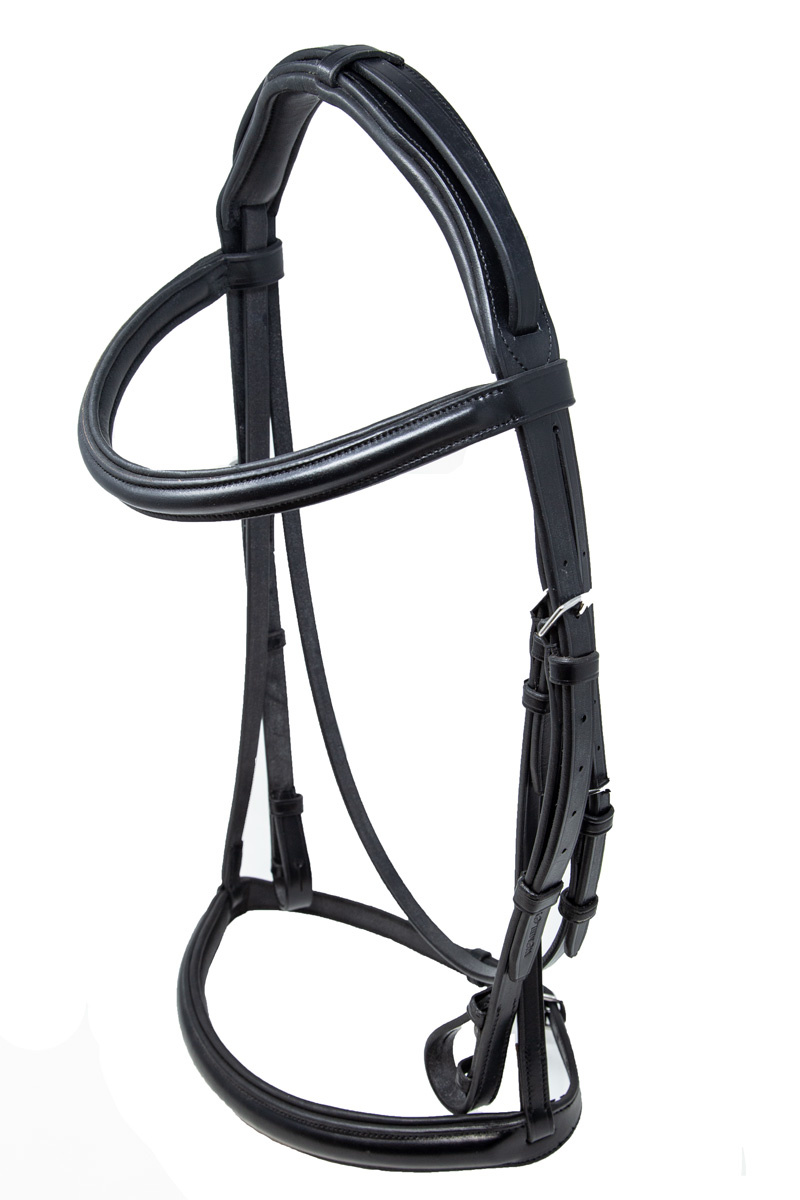 Jeffries Wembley Pro Snaffle with Show Noseband | Bridles at Equitogs ...