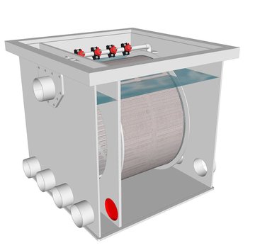 Red Label AquaKing Red Label Drum Filter 50/55