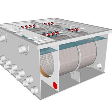 Red Label AquaKing Red Label Drum Filter 100/200 XL