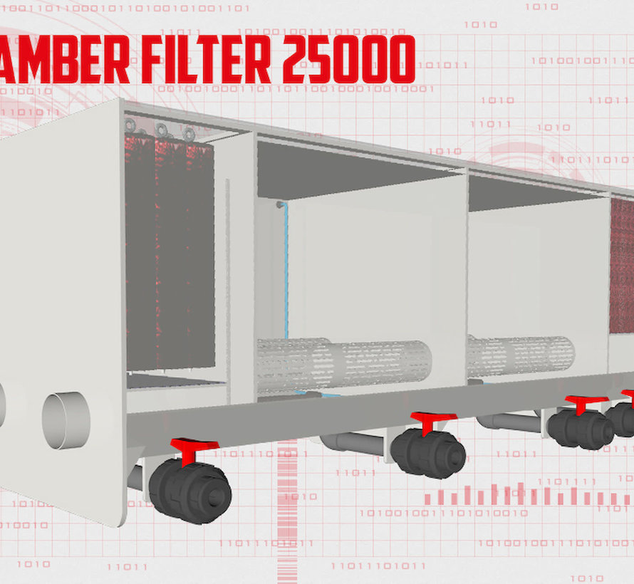 Aquaking Red Label 4 Kamer Filter Big Top Koistore Aquaking Red Label 4 Kamer Filter Big Top Koistore