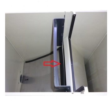 Rubber afdichting zeefblad boven of onder voor Ultrasieve / Midisieve