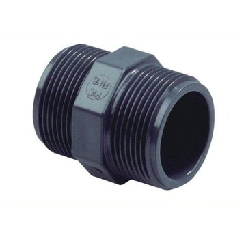 Dubbele Nippel Buitendraad 1½"