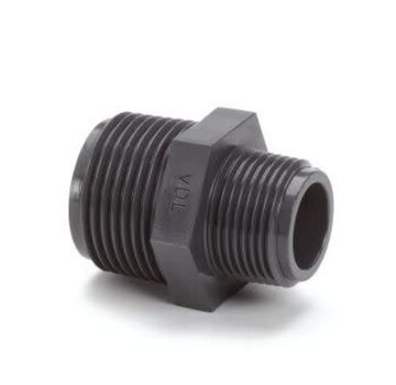 Verloopnippel Buitendraad ¾" x ½"