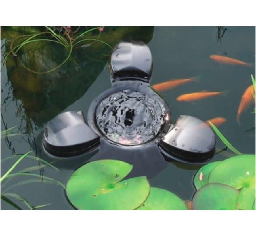 AquaForte drijvende skimmer met pomp 60W