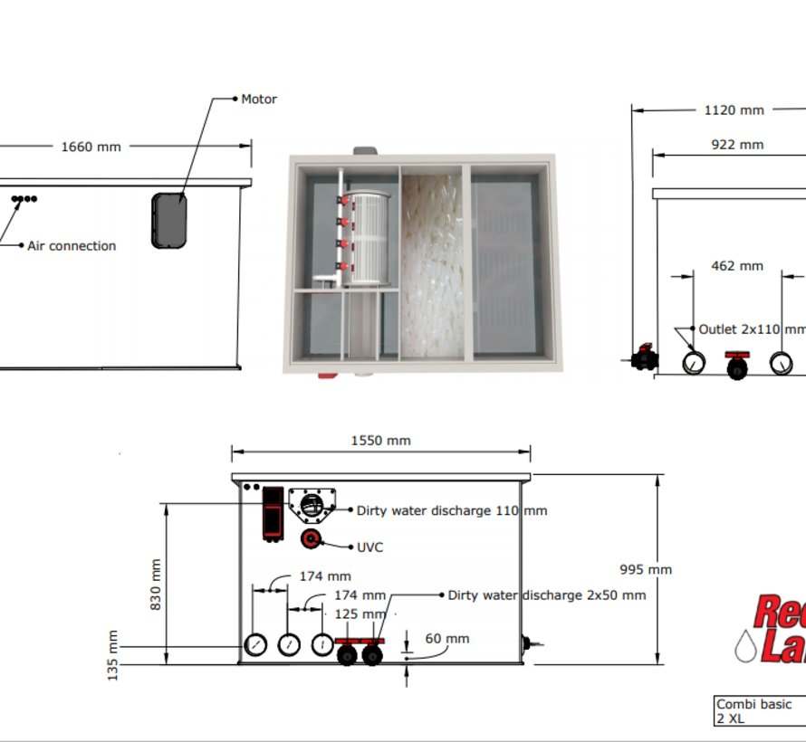 AquaKing Red Label Combi Basic 25/30 XL lease