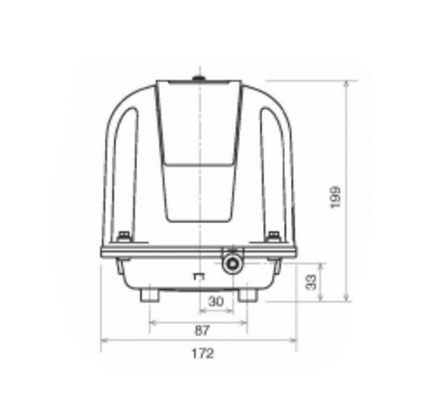 Thomas/Yasunaga AP-50G (60N)Luchtpomp
