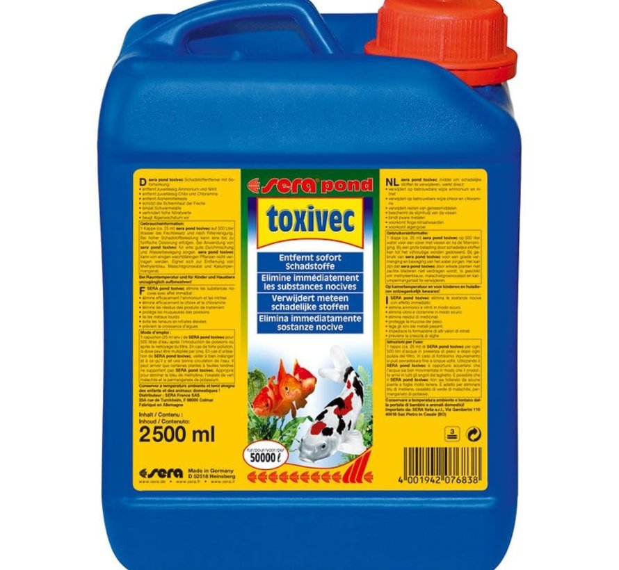 Sera pond Toxivec 2500 ml