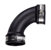 Air-Aqua Flexibele EPDM bocht (90°) 160mm