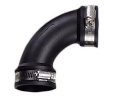 Air-Aqua Flexibele EPDM bocht (90°) 160mm