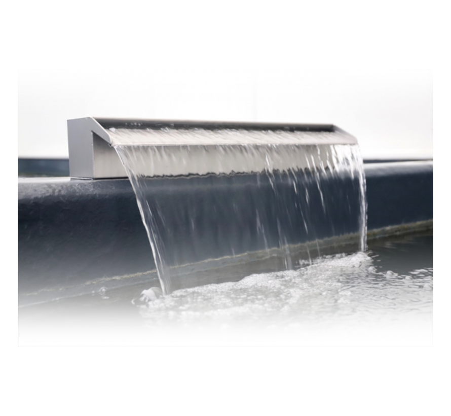 Aquaking RVS waterval 100 cm