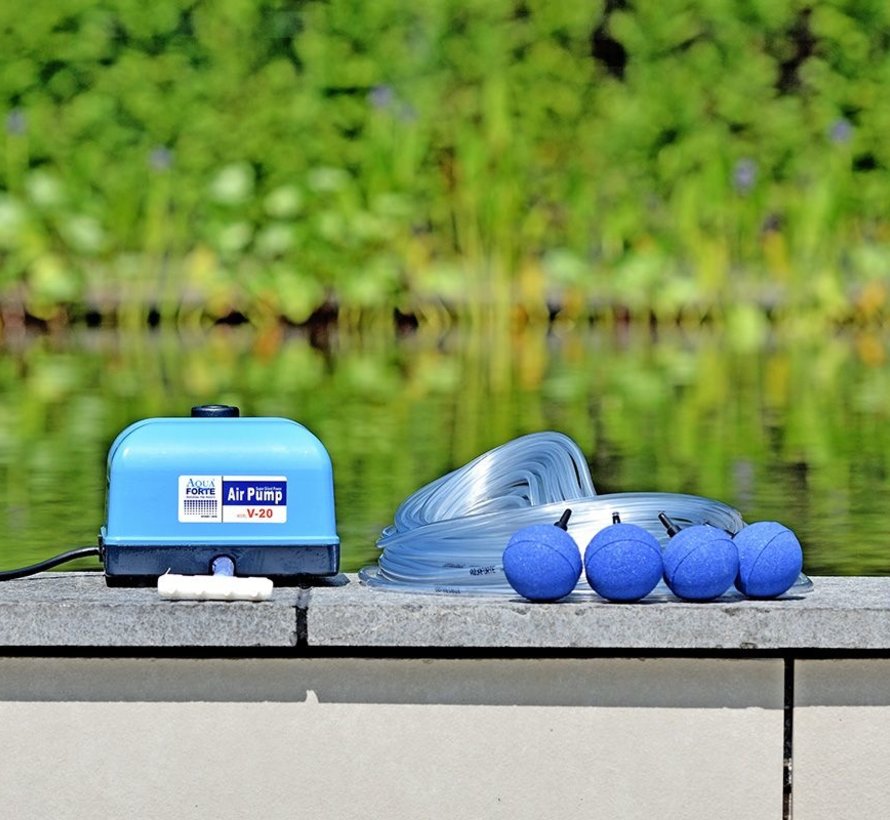 Aquaforte Hi-Flow Luchtpompset V-20
