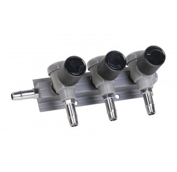 Luchtverdeler 9mm 3 uitgangen