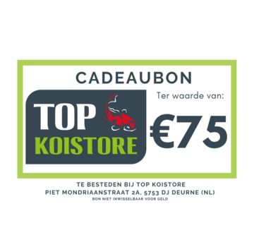 Cadeaubon  TOP Koistore € 75,-