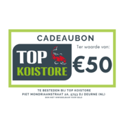 Cadeaubon  TOP Koistore € 50,-