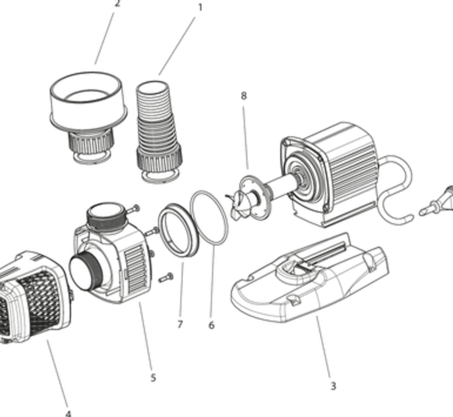 Vervangrotor Oase AquaMax Eco Gravity 15000