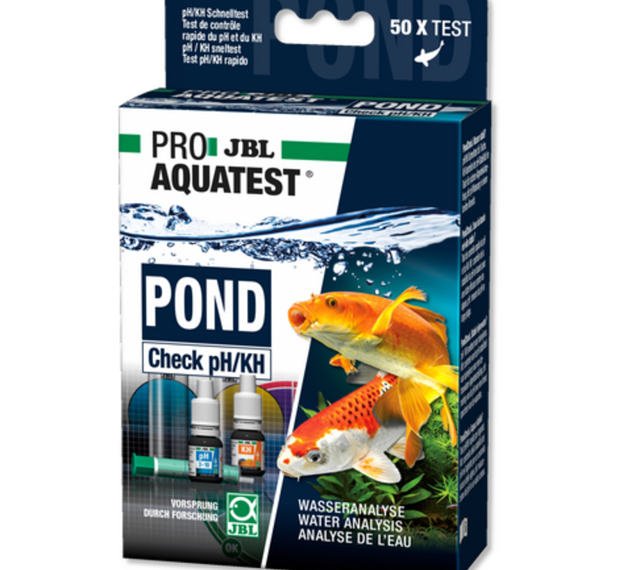 JBL Pro Aquatest Pond check PH/KH