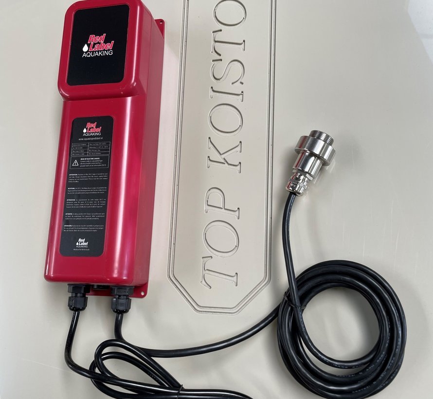 Red Label Ballast 40 watt - Inbouw unit inox