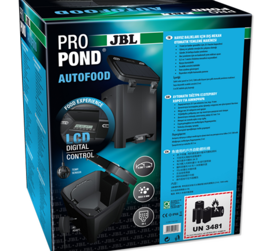 JBL Propond Autofood + (incl. 1 gratis ProPond Spring 1,1kg voorjaarsvoer)