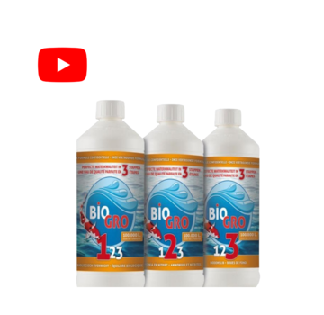 BIOGRO 123 Biogro 123 opstart pakket - 3x1 Liter geschikt voor 100.000L