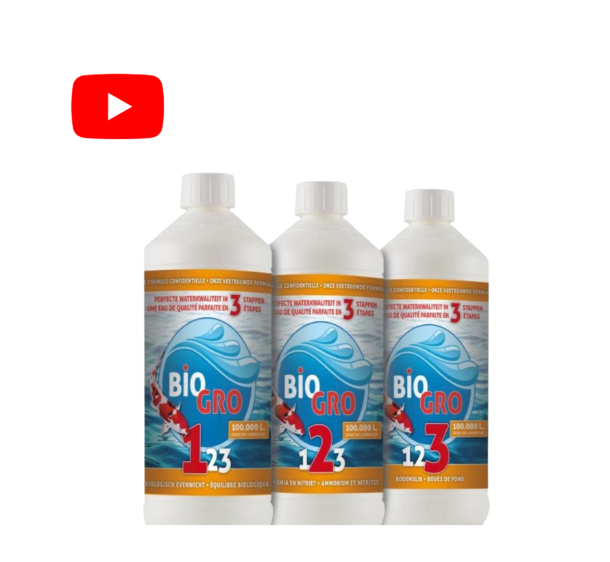 Biogro 123 opstart pakket 100.000L