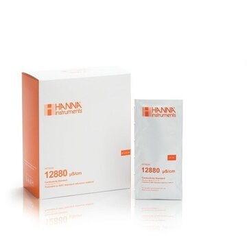 Hanna Instruments Hanna Geleidbaarheidsoplossing 12880 µS/cm, 25 zakjes van 20 ml