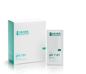 Hanna Instruments Kalibratievloeistof pH 7,01, 25 zakjes van 20 ml