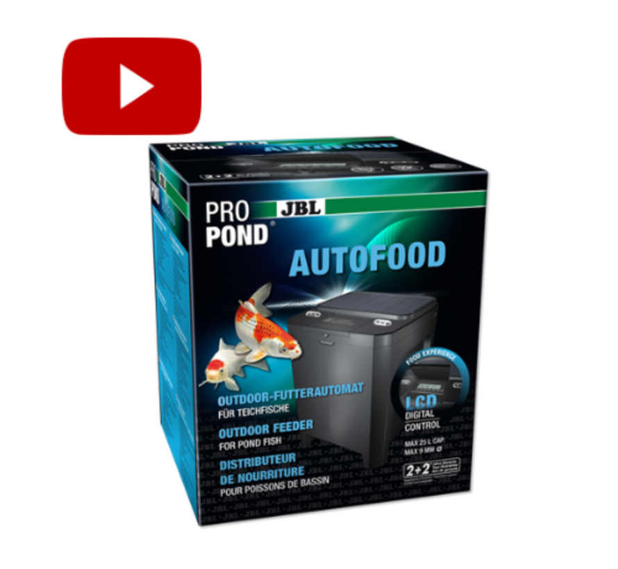 JBL Propond Autofood + (incl. 1 gratis ProPond Spring 1,1kg voorjaarsvoer)