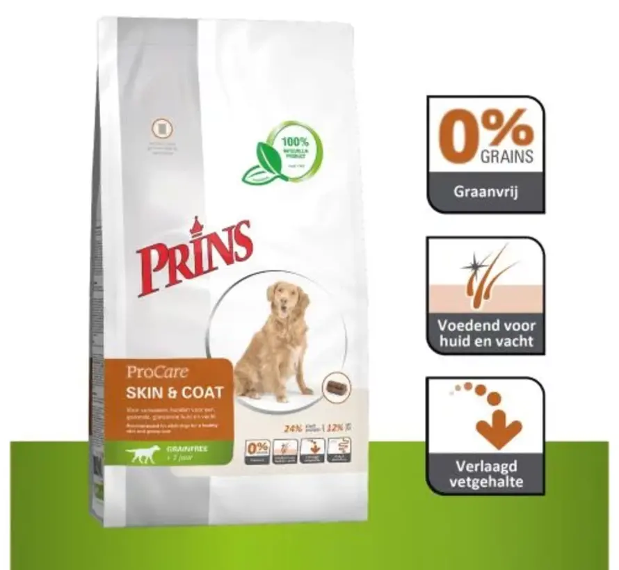 Prins Procare Skin & Coat 3kg Graanvrij