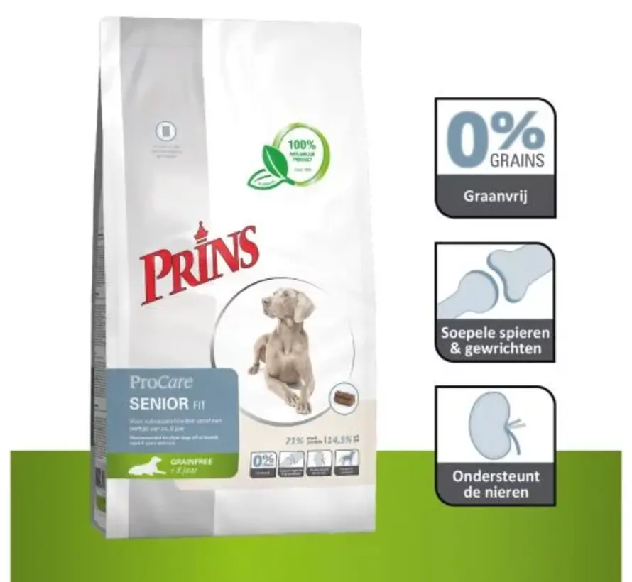 Prins Procare Senior Fit 3kg Graanvrij