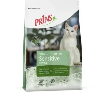 Prins Prins VitalCare Sensitive Hypoallergeen Kattenvoer Haring 10kg