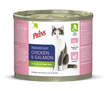 Prins Prins Naturecare Cat 200g Kattenvoer Kip&Zalm