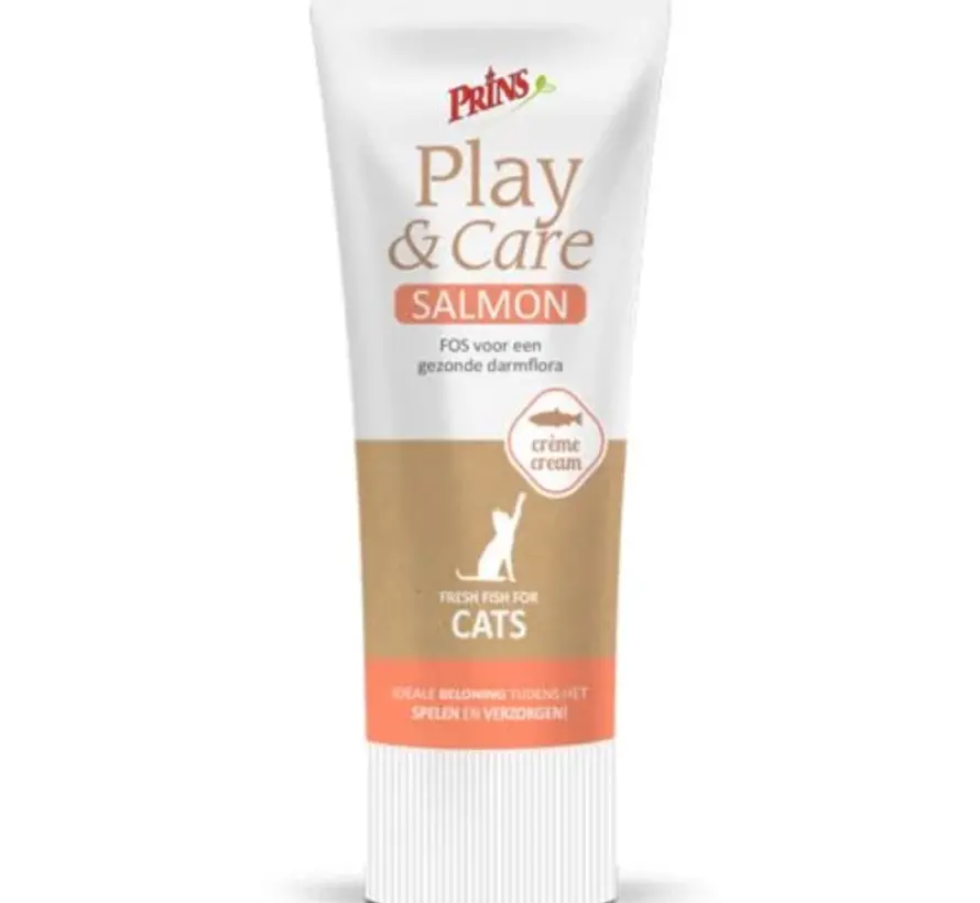 Prins Play&Care Kattensnack Zalm 75g