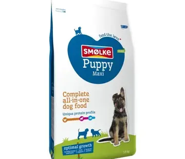 Smølke Smølke Puppy Maxi Hondenvoer Kip Lam 12kg