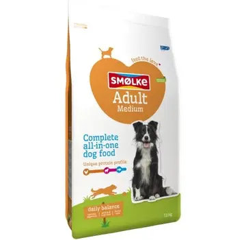 Smølke Smølke Adult Medium Hondenvoer Kip Lam 12kg