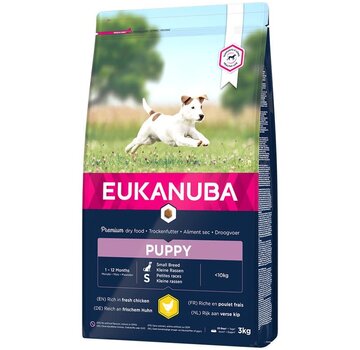 Eukanuba Eukanuba Puppy Small Kip Hondenvoer 3kg
